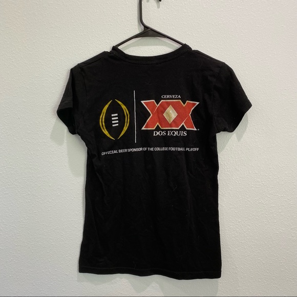 Dos Equis game day greatness football Dos XX promo shirt black - Picture 2 of 2